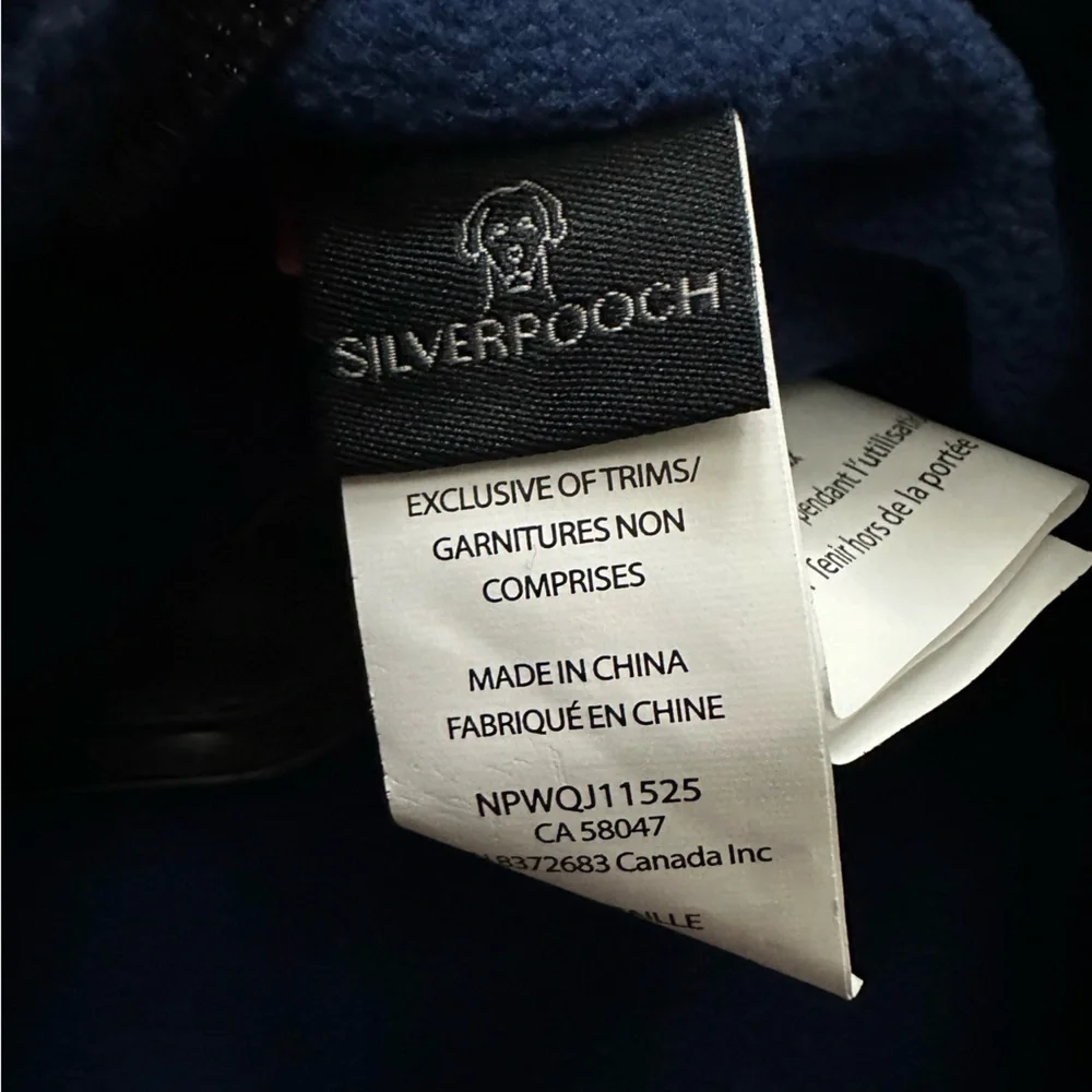 Silverpooch Dog Coat Size S